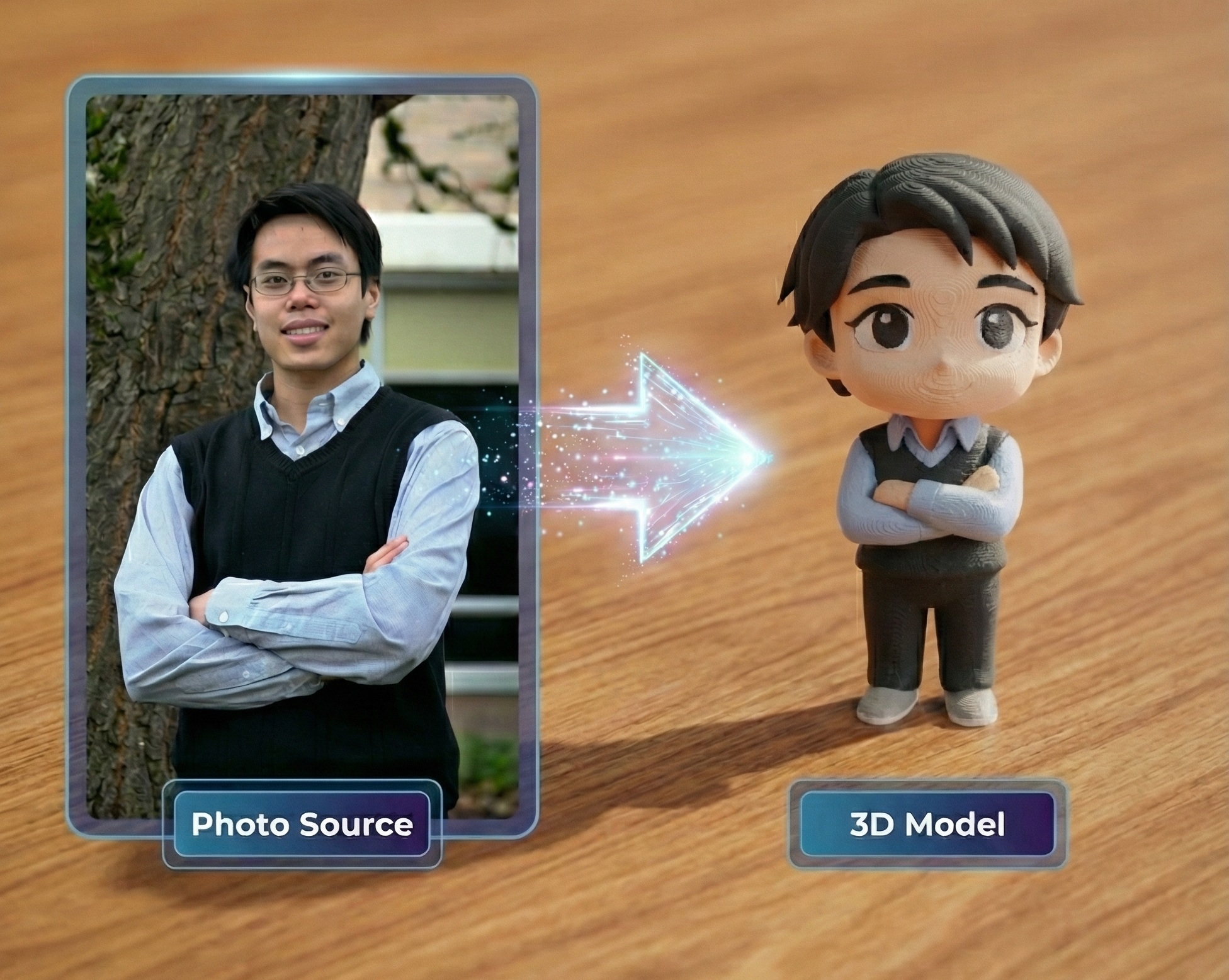 3D Printed Mini-Me Figurine